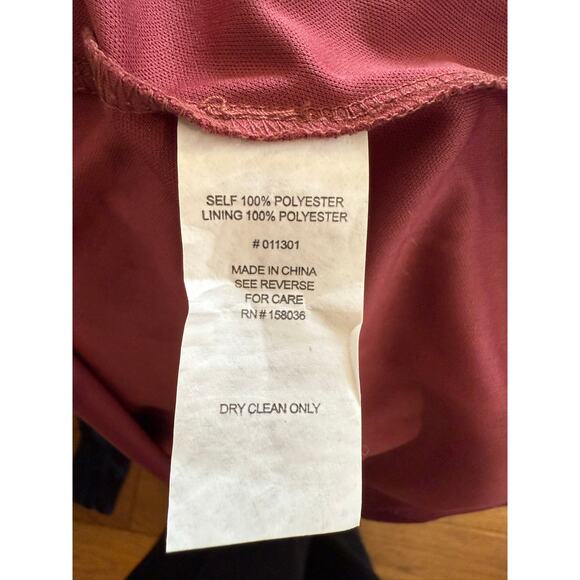 Birdy Grey Doris Chiffon Dress, Rosewood, Large, Wedding, Bridesmaid New! - Picture 8 of 8